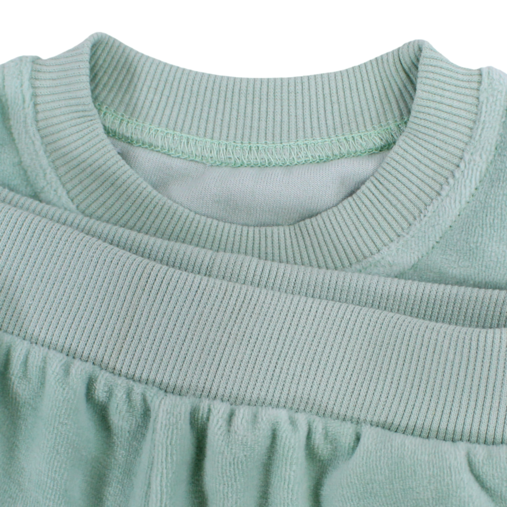 Girls Velvet Pajama Set – “GIRL” Design