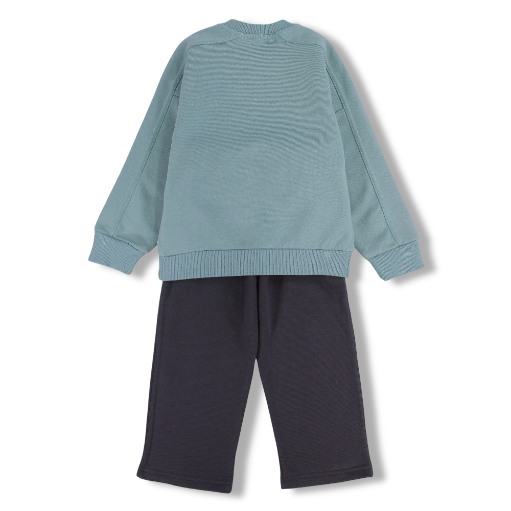 Boys Cotton Pajama Set – “Play to Win” Football Print