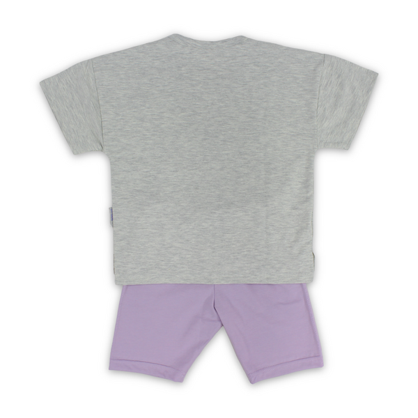Girls Cotton Pajama –  "Smile be Happy" Print