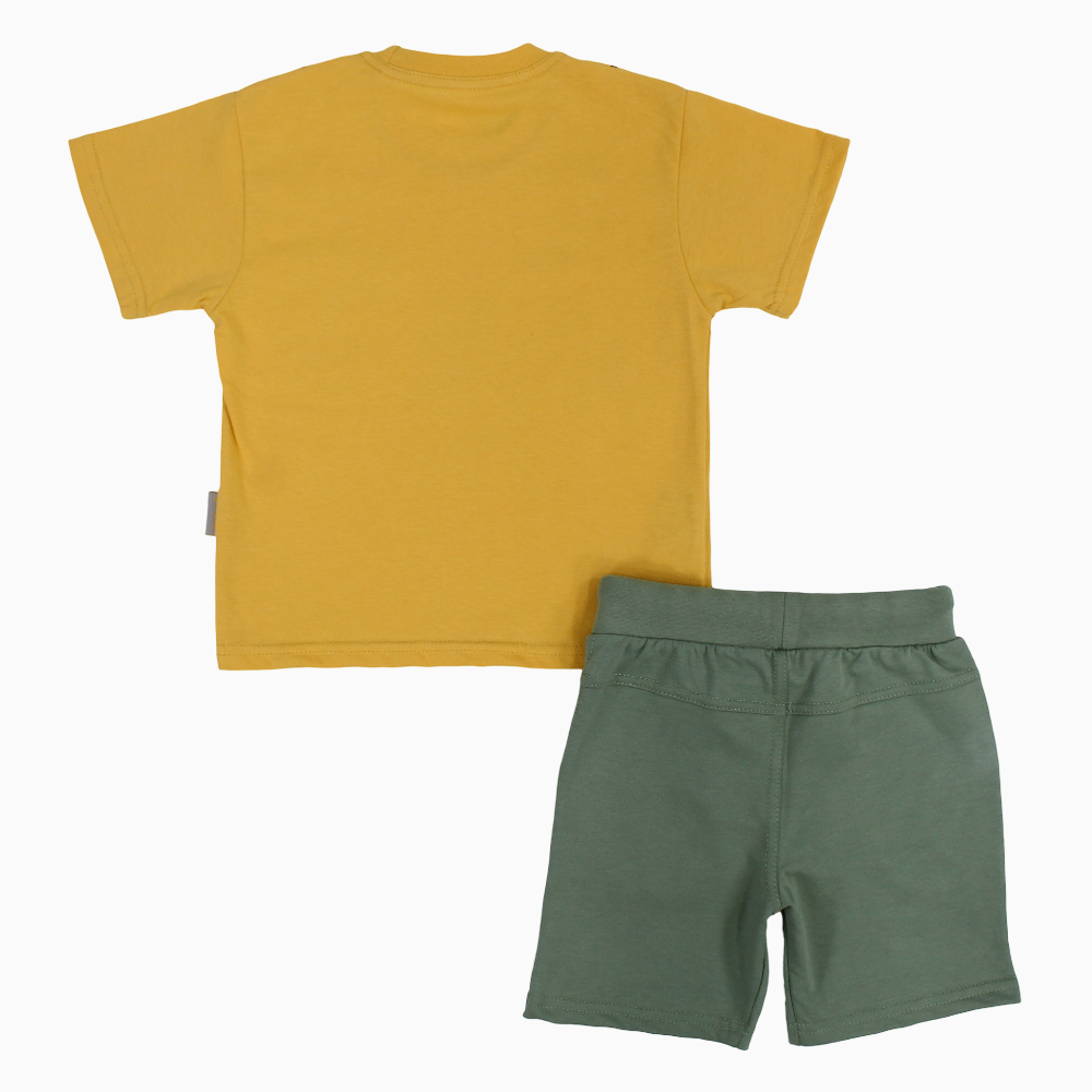 Boys Cotton Pajama Set – Let’s Rock Together Design