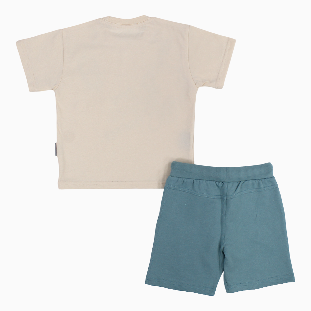 Boys Cotton Pajama Set – Let’s Rock Together Design
