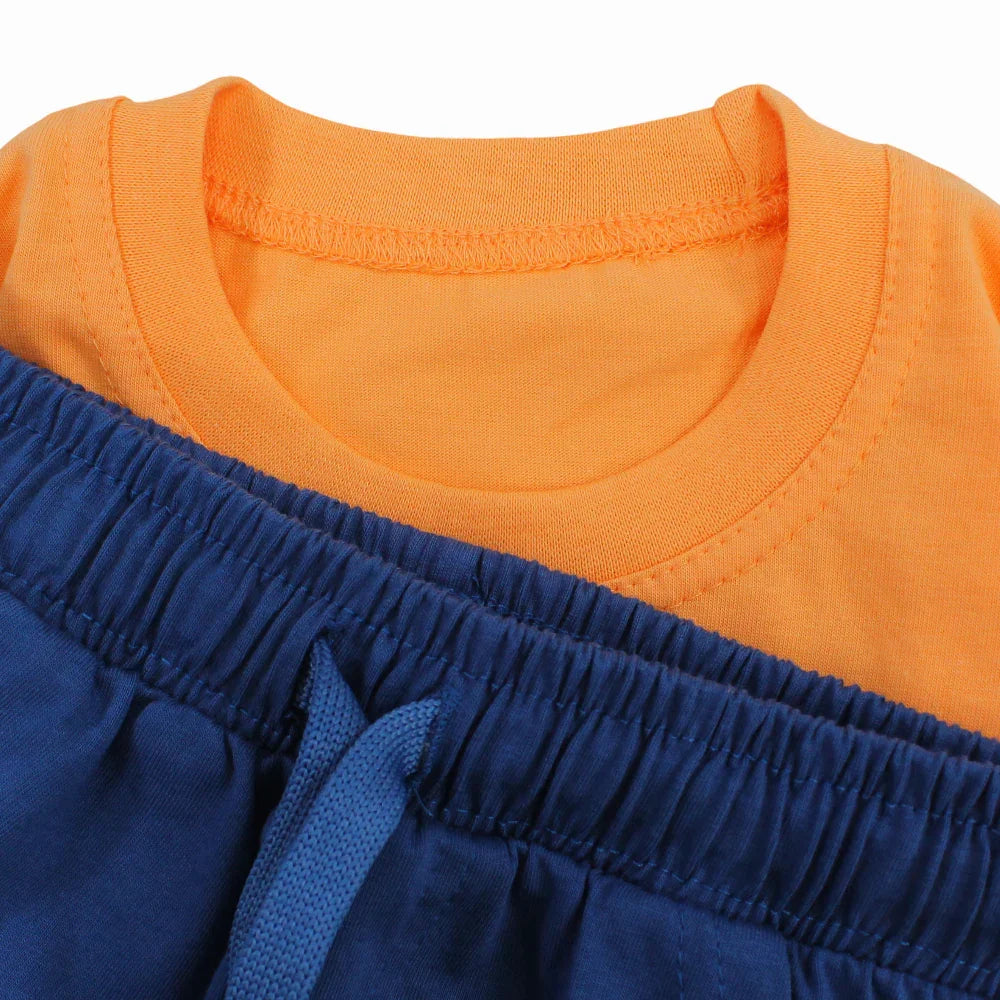 Boys Cotton Pajama Set - Camping Design
