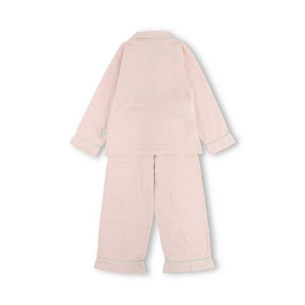 Girls Cotton Long-Sleeved Pajama – Beautiful Print