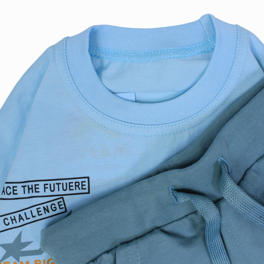 Boys Cotton Pajama Set - Bold Design