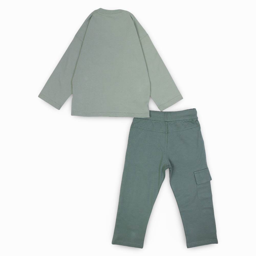 Boys Cotton Pajama Set - Bold Design