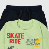 "Skate Ride" Long-Sleeved Pajama