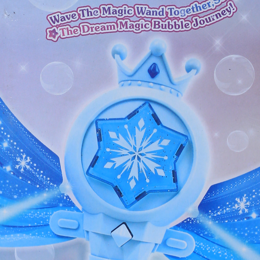 Bubble Wand - Magic Wand Bubble Machine (Blue)