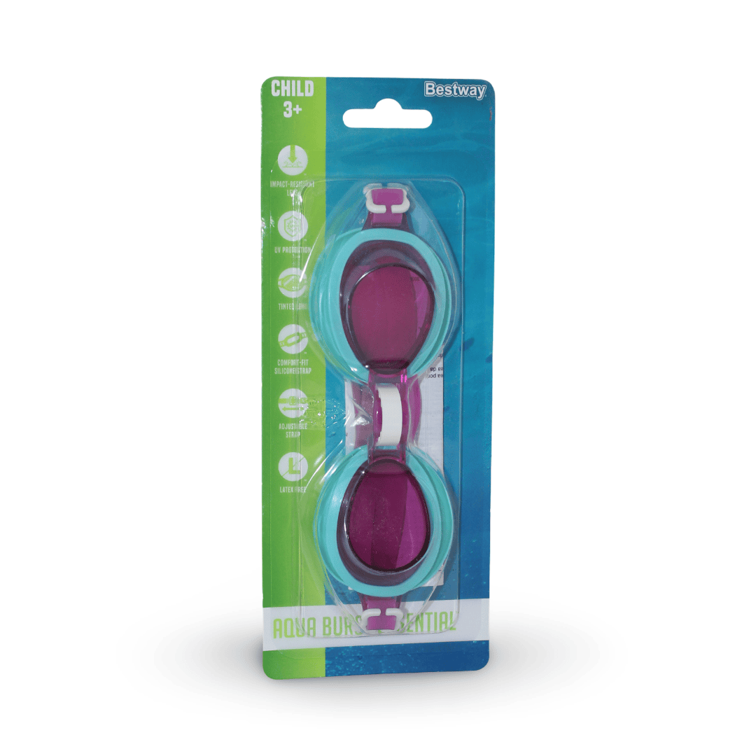 Bestway Aqua Burst Essential Swimming Goggles Child 3+ – Fuchsia - Summer