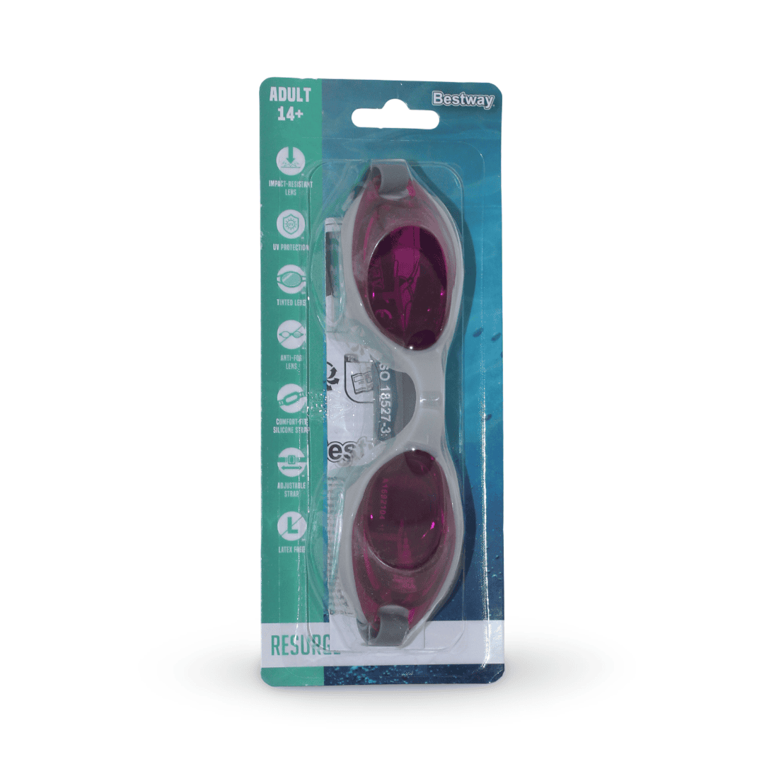 Bestway Resurge Swim Goggles Adult 14+ – Fuchsia & Grey