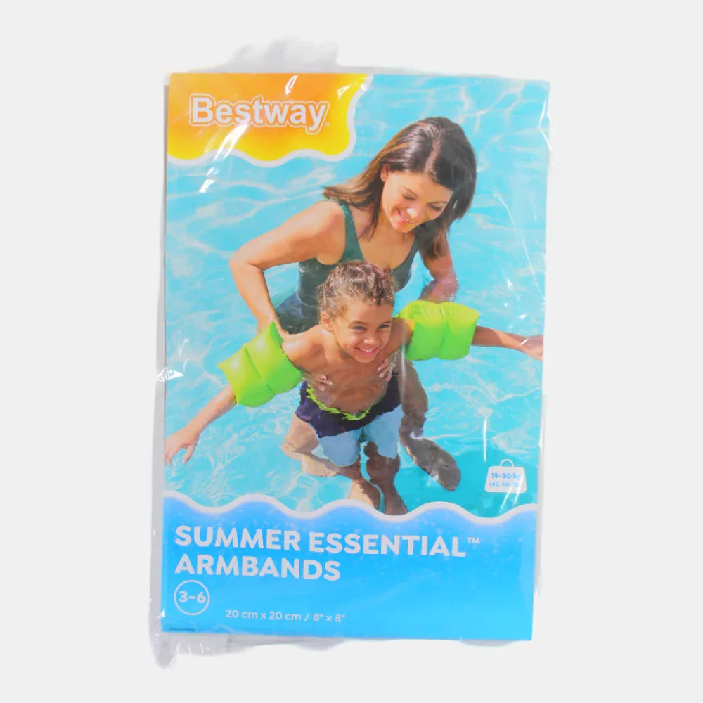 Bestway Green Colored Armbands - Summer
