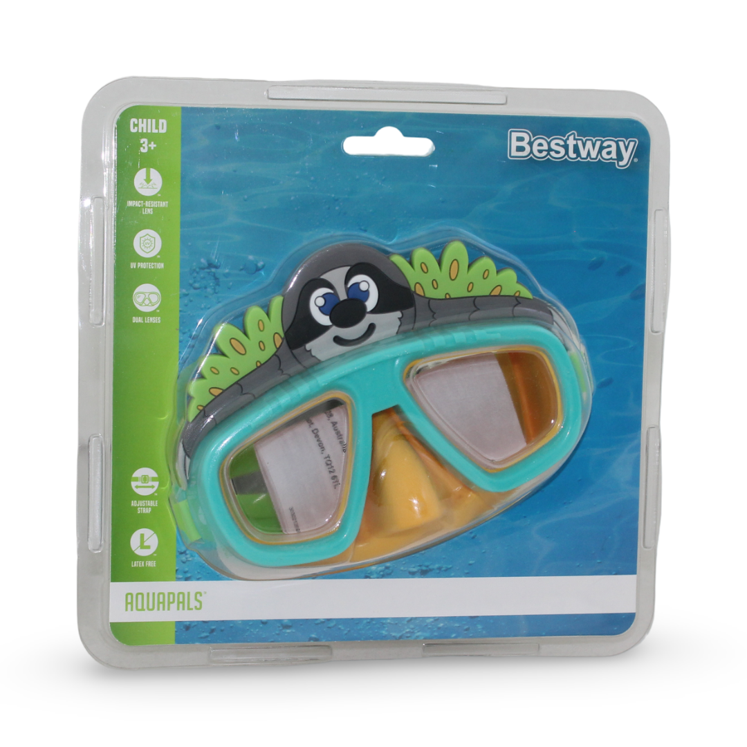 قناع سباحة للأطفال Bestway Aqua Pals للأعمار 3 سنوات فما فوق