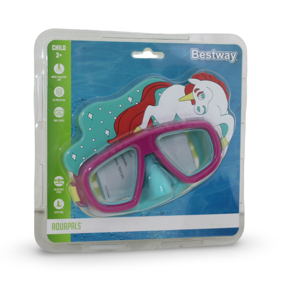 قناع سباحة للأطفال Bestway Aqua Pals للأعمار 3 سنوات فما فوق