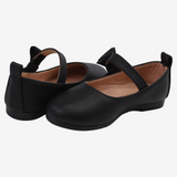 Baby Girls Leather Ballerina Shoes