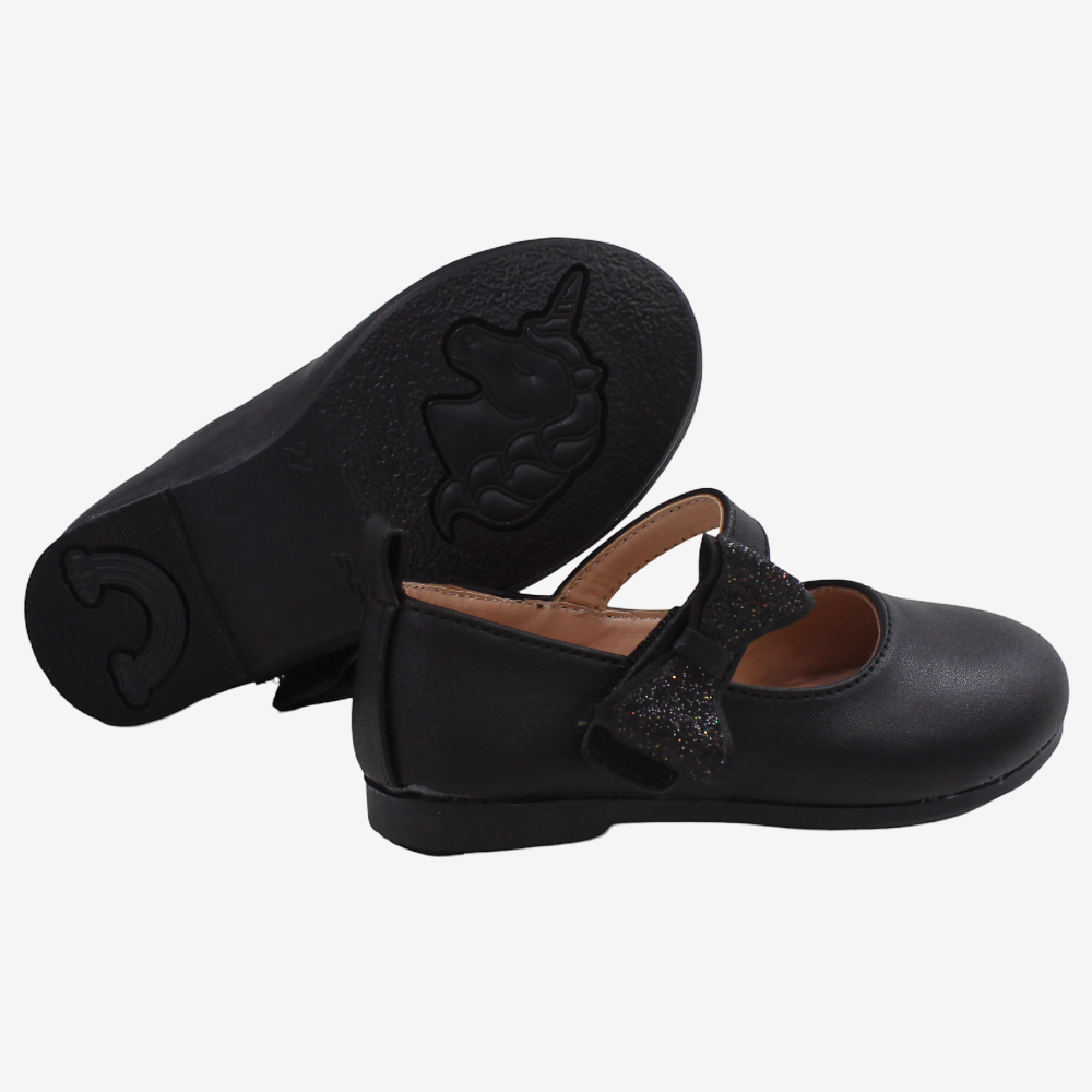 Baby Girls Leather Ballerina Shoes
