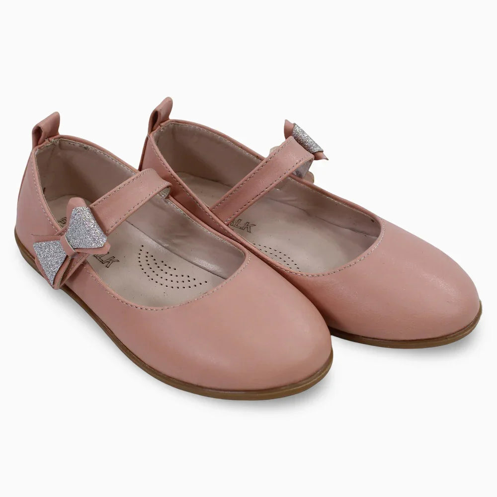 Baby Girls Leather Ballerina - Clothing - Easy