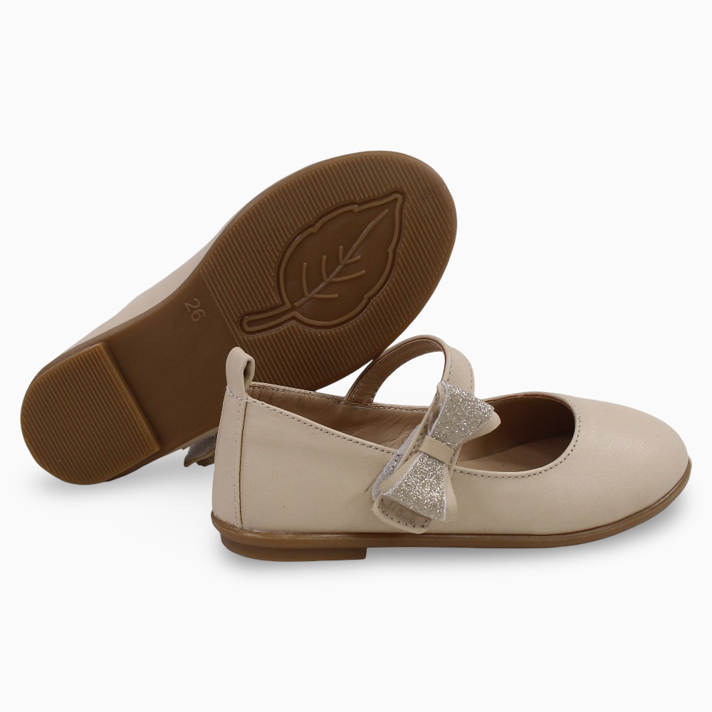 Baby Girls Leather Ballerina