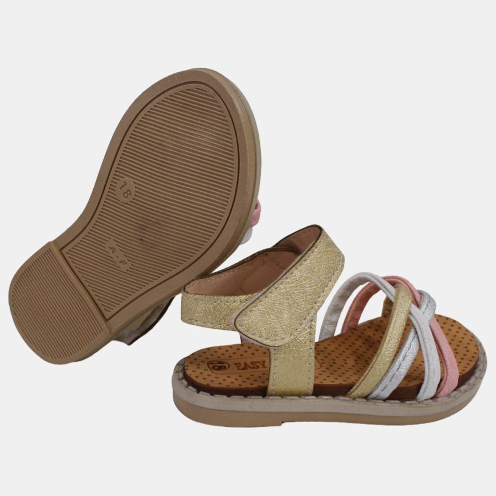 Baby Girls Leather Sandals