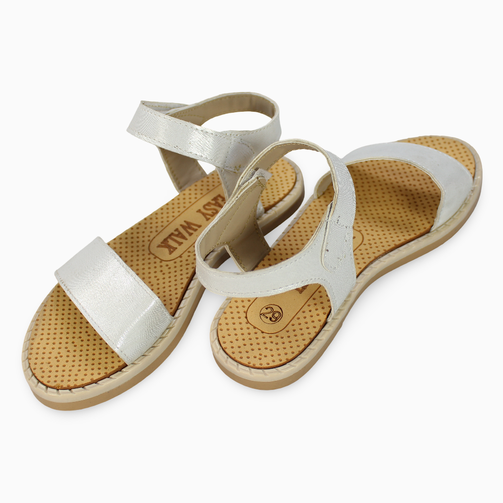 Girls Leather Sandals – Shiny