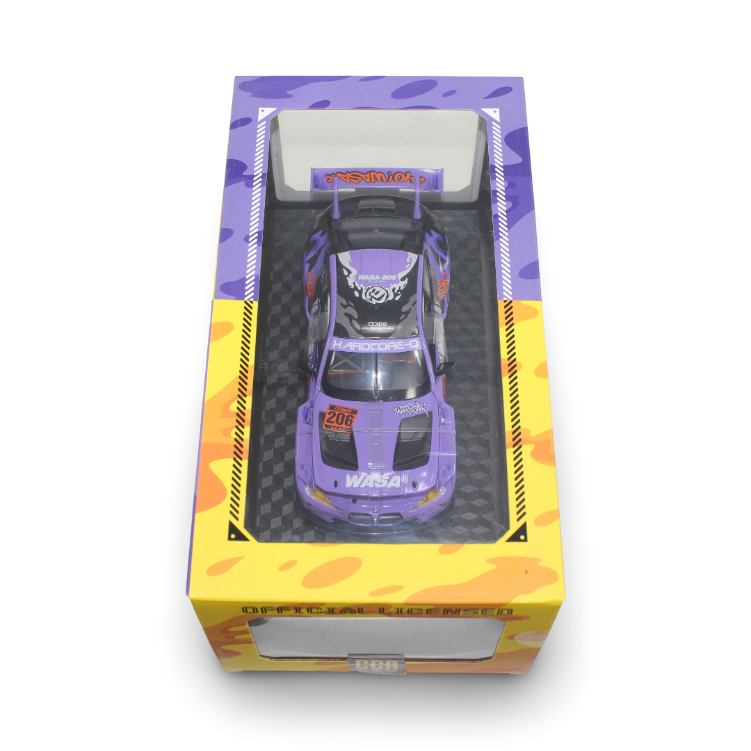 CCA (Cool Chic Auto) 1:24 scale BMW M4 GT3 Diecast Model Car – Purple