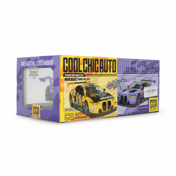 CCA (Cool Chic Auto) 1:24 scale BMW M4 GT3 Diecast Model Car – Purple