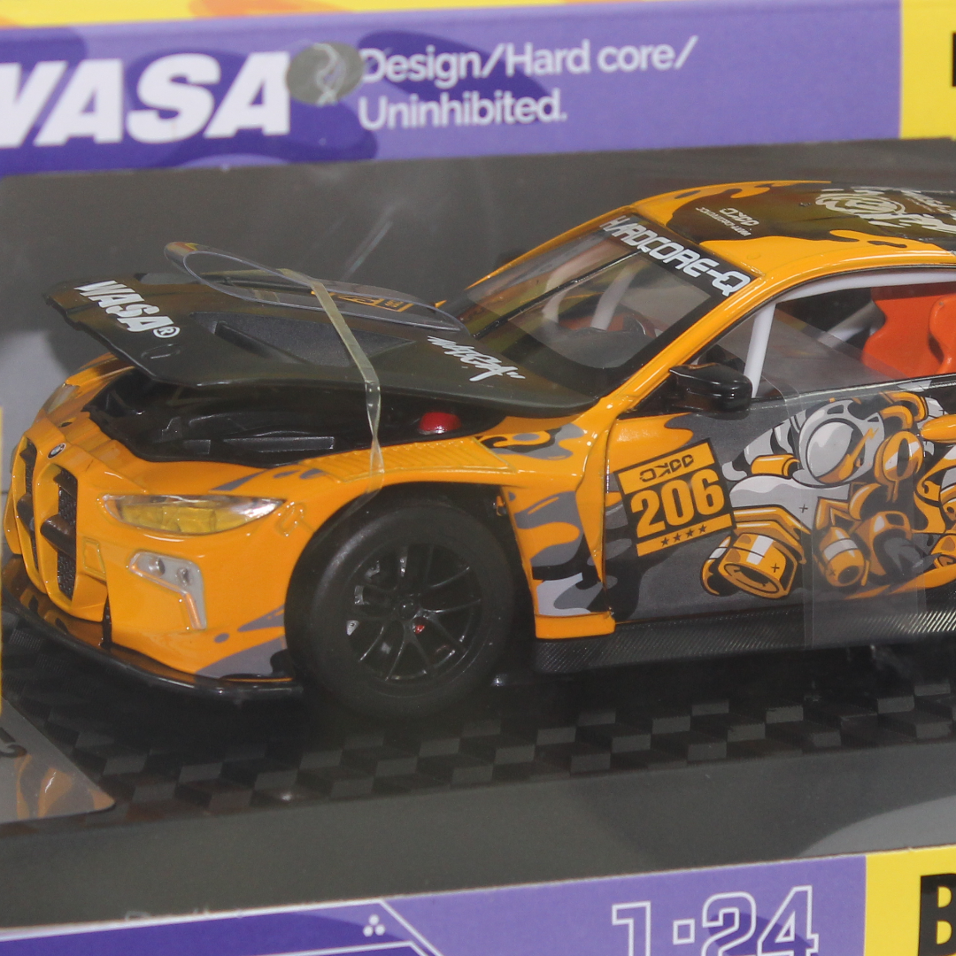 CCA (Cool Chic Auto) 1:24 scale BMW M4 GT3 Diecast Model Car – Orange