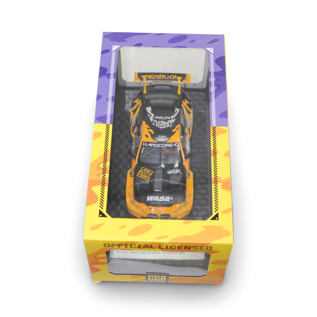 CCA (Cool Chic Auto) 1:24 scale BMW M4 GT3 Diecast Model Car – Orange