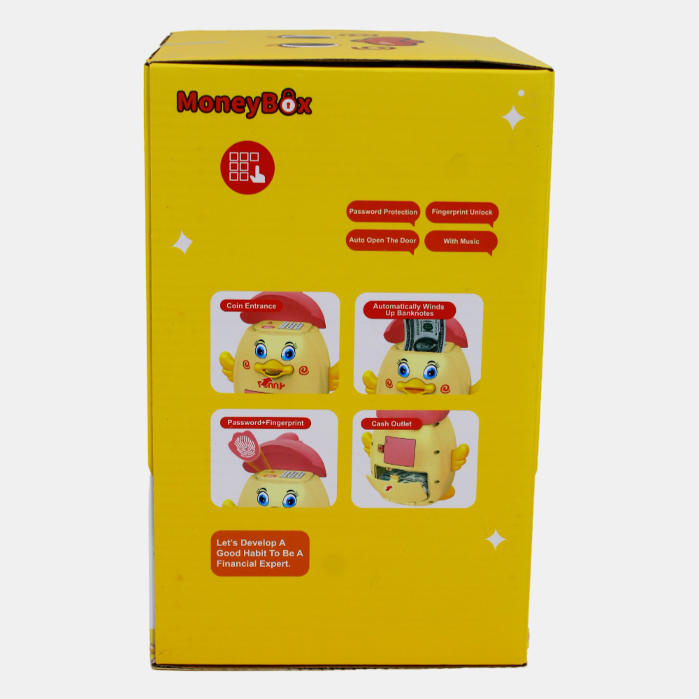 Duck DIY Money Box - Blue