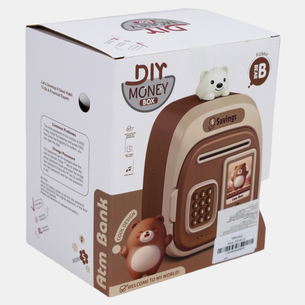 Kids Electric Money Bank – Interactive Safe with Sound & Password Protection