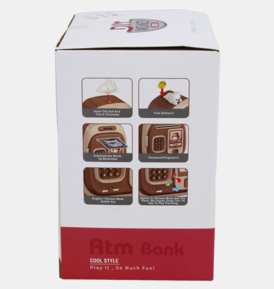 Kids Electric Money Bank – Interactive Safe with Sound & Password Protection