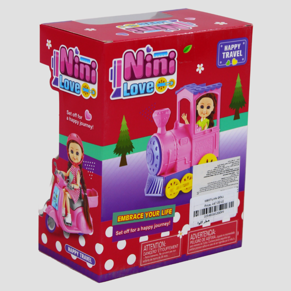 Nini Love Little Doll – Aqua Train