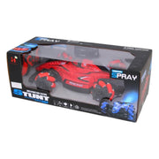 Remote Control Car with Lights & Spray (Red)