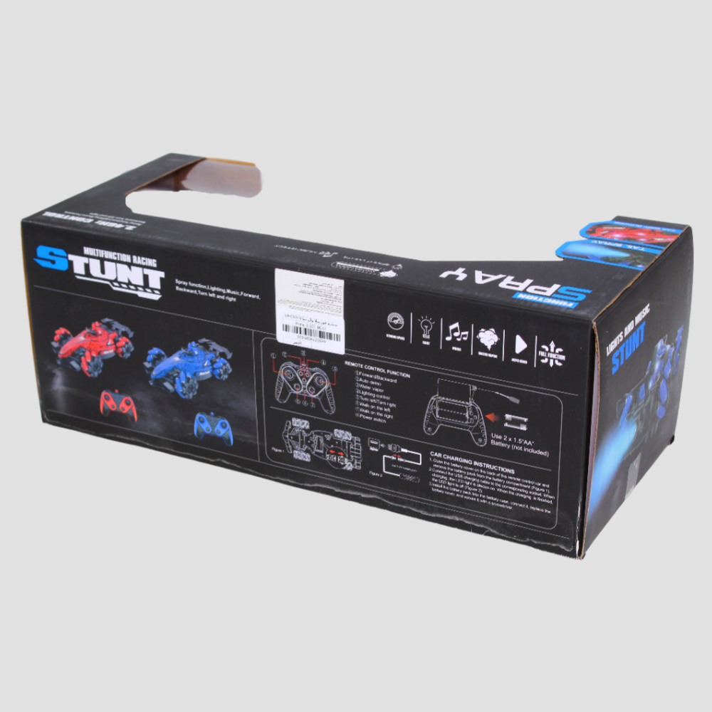 Remote Control Car with Lights & Spray (Red)