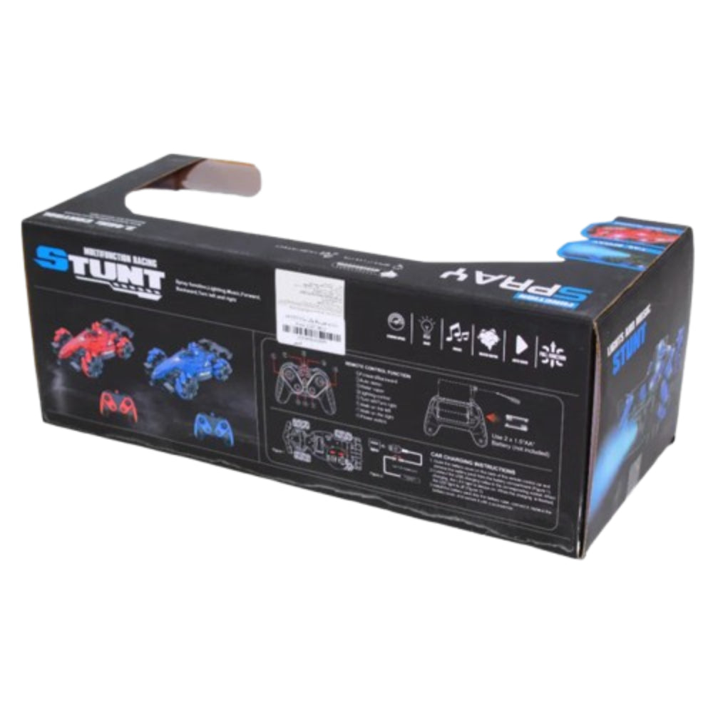 Remote Control Car with Lights & Spray (Red)