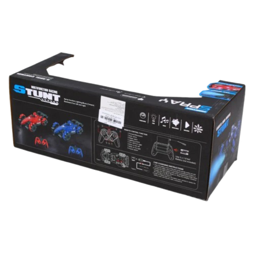 Remote Control Car with Lights & Spray (Blue)