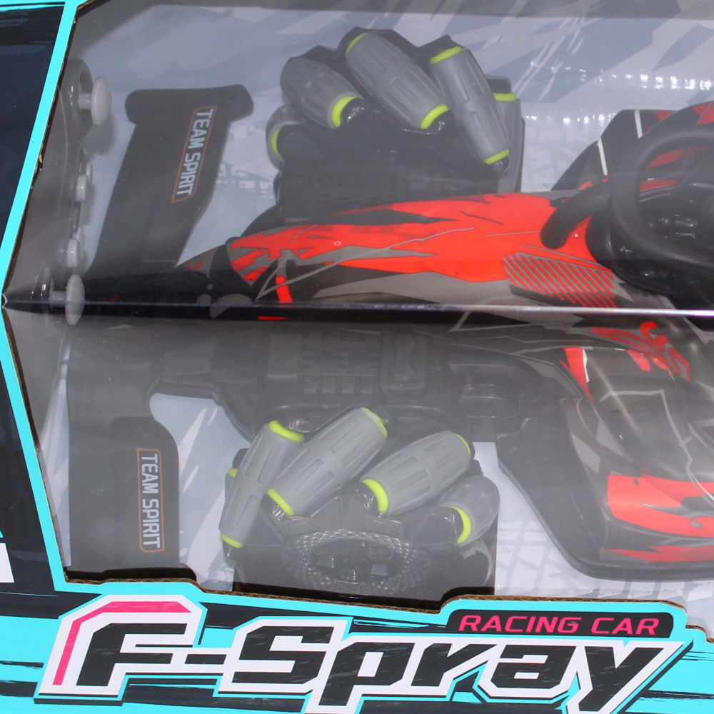 Remote Control Formula 1 Car with Smoke – Red