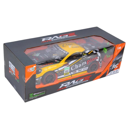 Speeding Remote Control Car for Kids –Yellow High Speed Toy