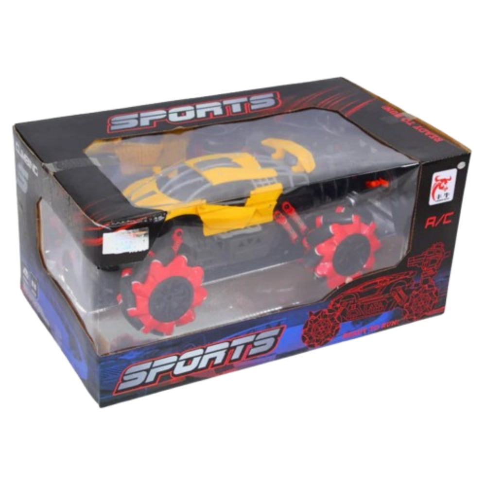 Monster Wheels for Off-Road Vehicles – Durable & High-Performance Tires (Yalow Car)