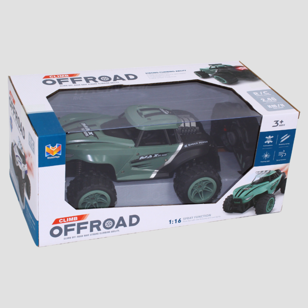 Climb Offroad Remote Control Car – Olive Green