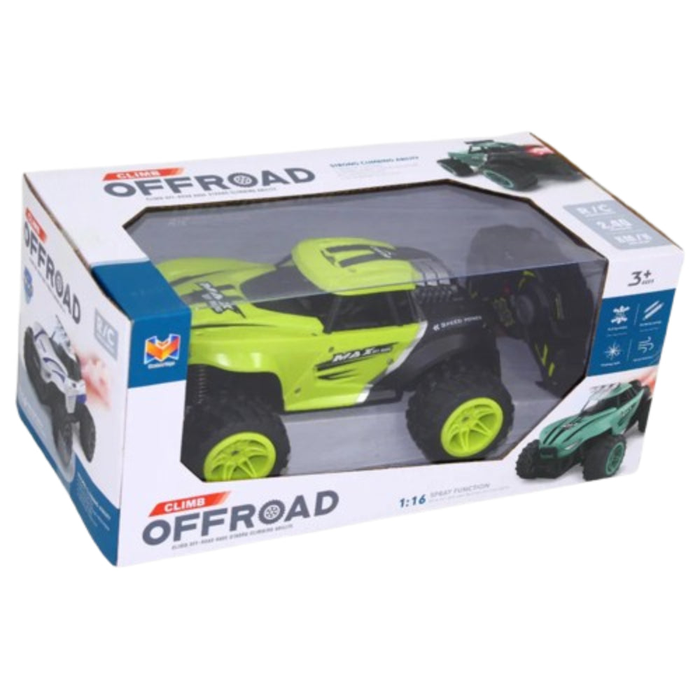 Climb Off-Road Remote Control Car (Neon Green)