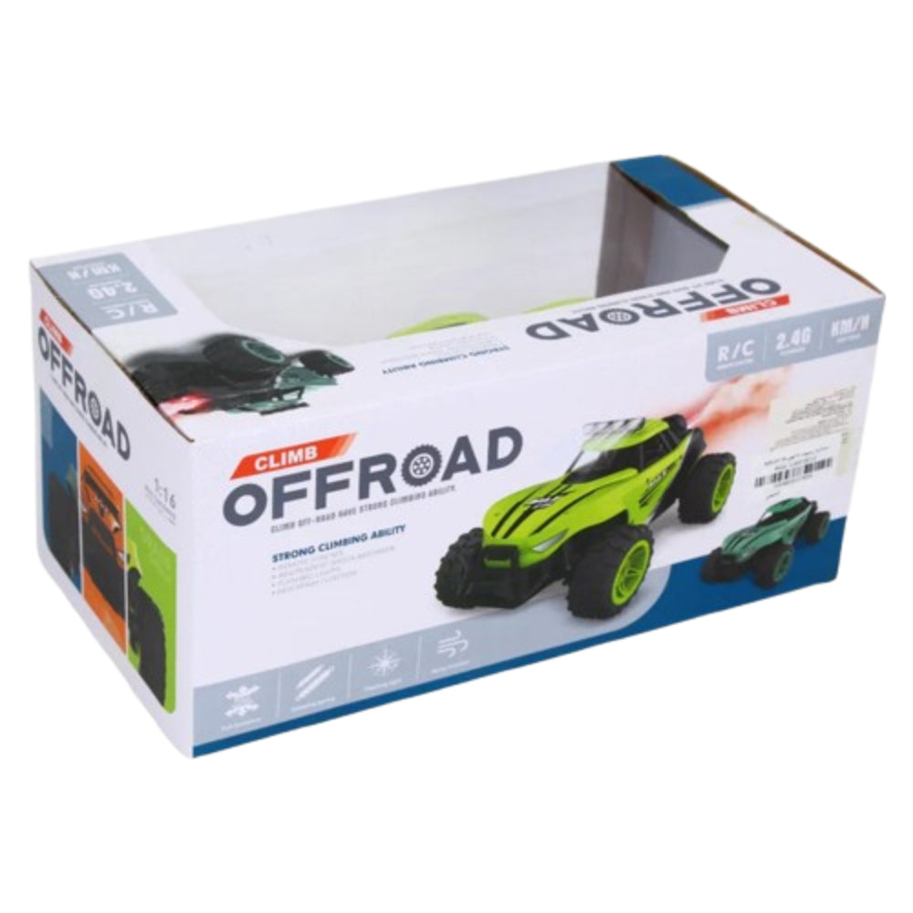 Climb Off-Road Remote Control Car (Neon Green)