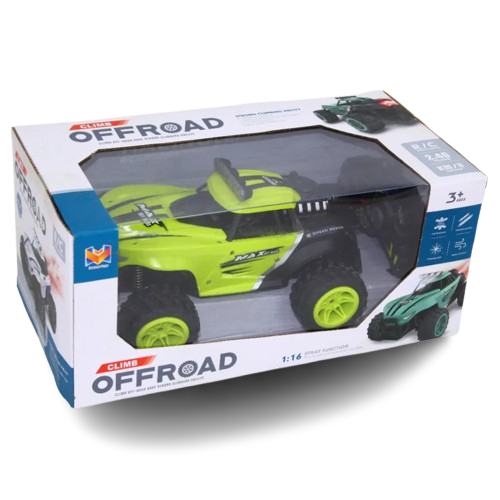 Climb Off-Road Remote Control Car (Neon Green)