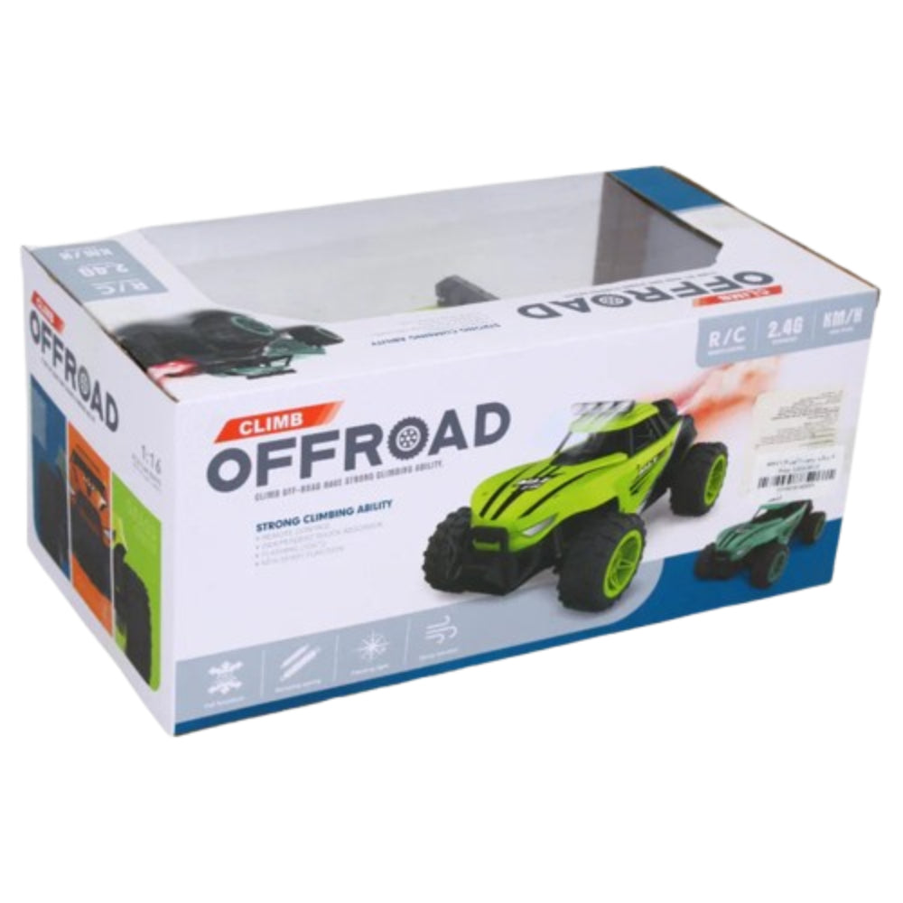 Climb Off-Road Remote Control Car (Neon Green)