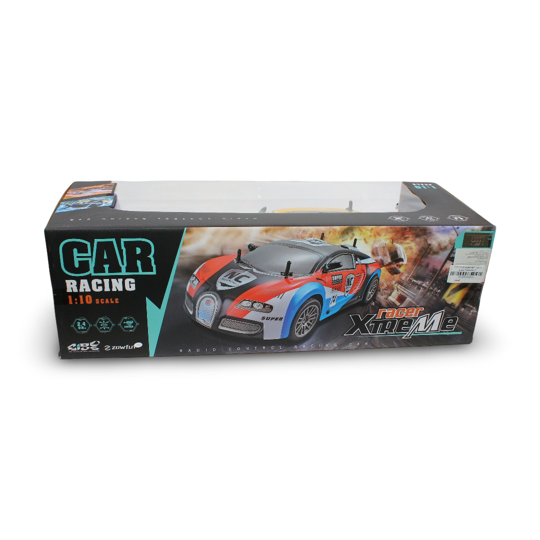 GTR High-Speed Four-Way Remote Control Car – Rechargeable RC Car (Yellow)