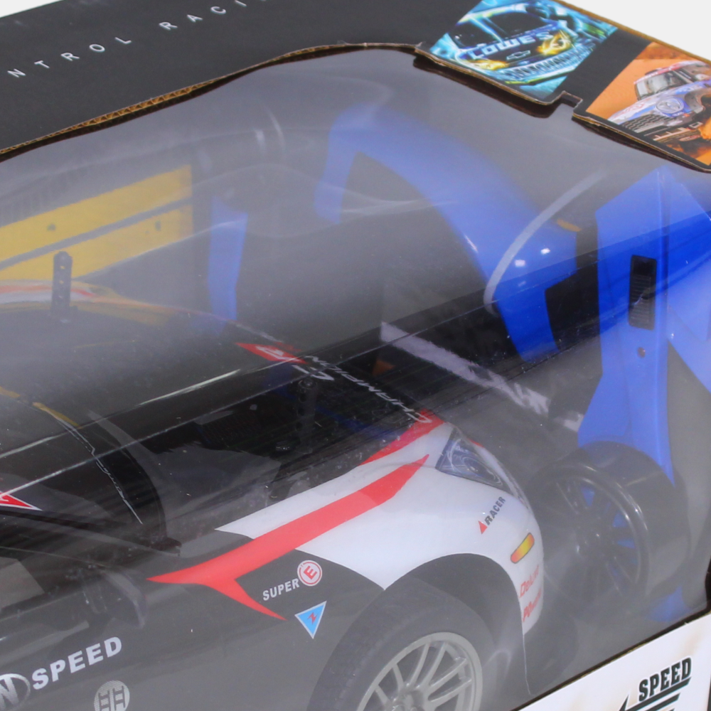 GTR High-Speed Four-Way Remote Control Car – Rechargeable RC Car (Red & White)