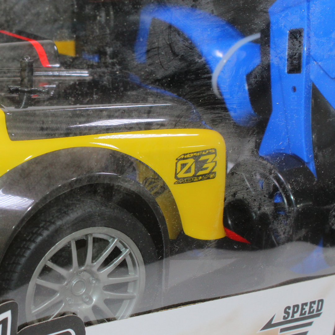Drift Car – High Speed 4WD All Terrain Remote Control Car (Yellow)