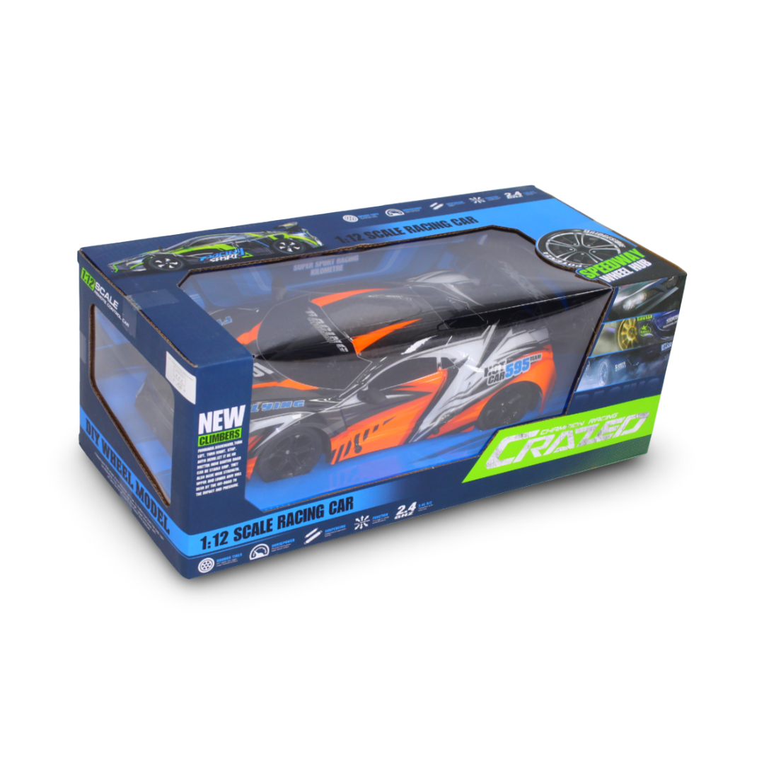 High-Speed RC Drift RC Racing Car – Orange