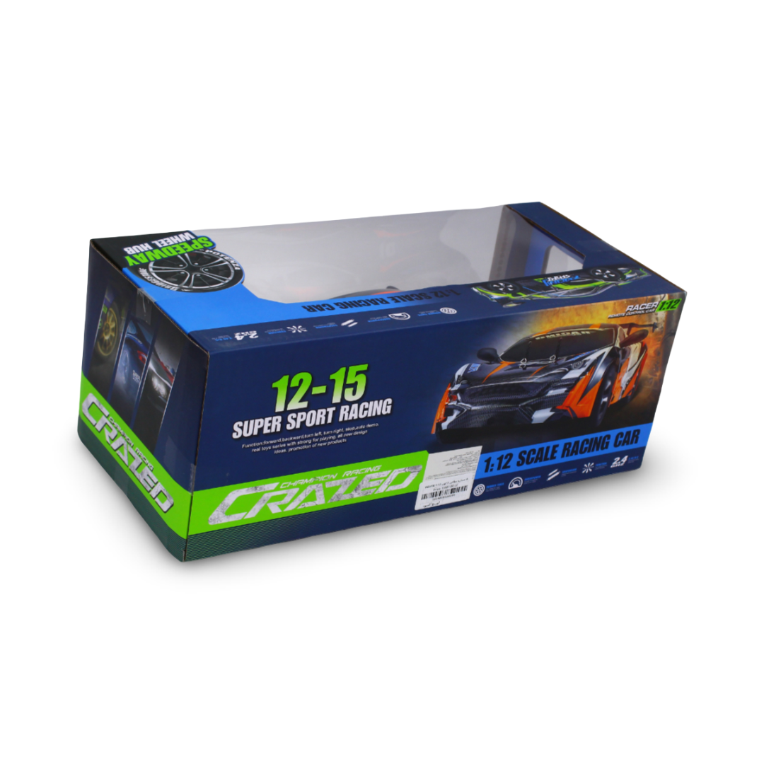 High-Speed RC Drift RC Racing Car – Orange