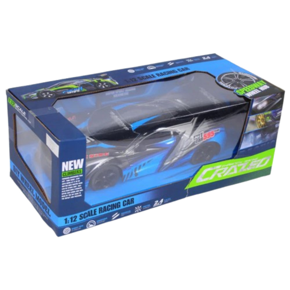 High-Speed Drift Racing Car – Remote Control Toy for Kids (Blue)