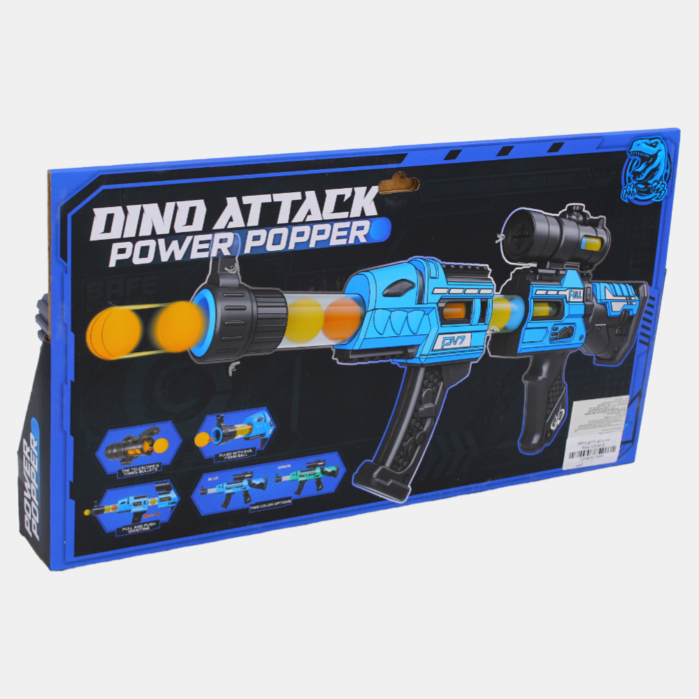 Dino Attack Power Popper (Blue)