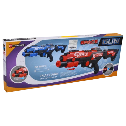 Soft Bullet Space Gun (Red)